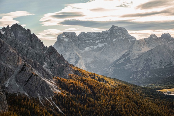 Le bellissime vette delle Dolomiti in Trentino Alto Adige. Landscape